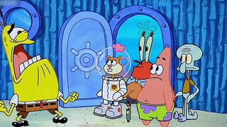 Semua orang menyelamatkan SpongeBob dari masalah menirunya dan jatuh ke dalamnya! ! !