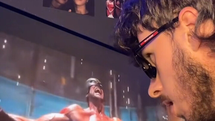 مجموعة ردود أفعال وولفيري على خلع الملابس من يانغدوو