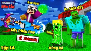 MINECRAFT SIÊU HEXXIT*TẬP 14 | BAY LƯỢN TRÊN TRỜI BĂNG GẬY PHÉP VÀ CHẾ TẠO THÊM BỘ GIÁP HEXXIT MỚI