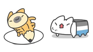 橡皮擦猫虫与铅笔猫虫