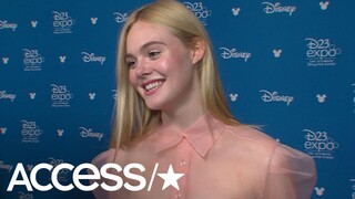 Elle Fanning Reveals The Hilarious Thing Angelina Jolie Did On Set of 'Maleficent 2'!