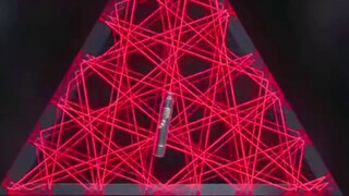 Tia laser hình tam giác! !
