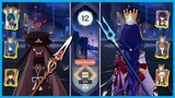 C0 Hutao R5 Dragon's Bane + C0 Raiden-Childe Fireworks | Genshin Impact