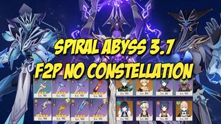 Player Ini Fullstar NO CONSTELLATION di Spiral Abyss TERSULIT 3.7 | Genshin Impact