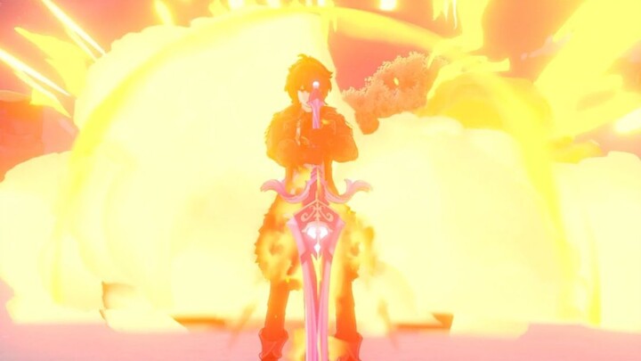 Diluc, ganteng banget!