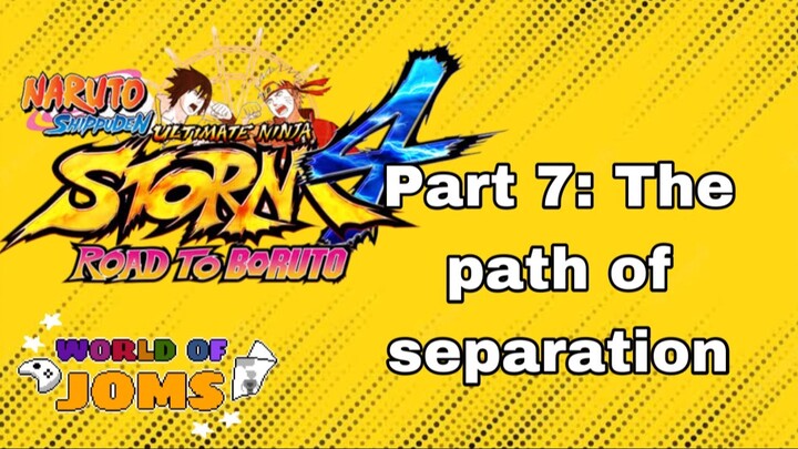 Naruto Ninja Storm 4 Road To Boruto Part 7: The Path Of Sepation