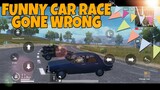 Funny Car Race Gone Wrong - Pinoy Edition | Pubg Mobile