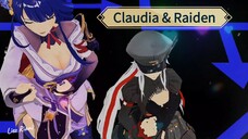 MMD Claudia TOF Feat Raiden Shogun GI