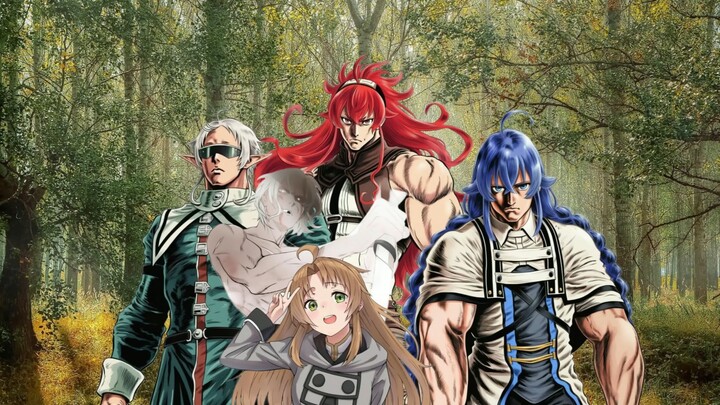 The Plum Blossom Goddess, the Mad Sword King, and the Dragon God rescuing her beloved.