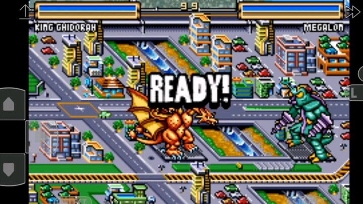 Godzilla Domination | Kingghidrah vs Megalon | GBA