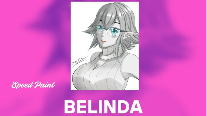 Speed paint (Belinda ) From Salary Man Isekai