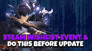NEW STEAM EVENT & PERFECT TIME TO DO THIS WHILE IT'S QUIET! [Solo Leveling: Arise]