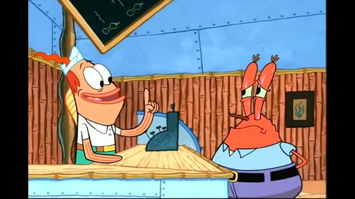 spongebob bahasa indonesia : kelp shake (3/3)