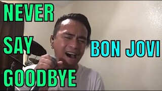 NEVER SAY GOODBYE - Bon Jovi (Cover by Bryan Magsayo - Online Request)