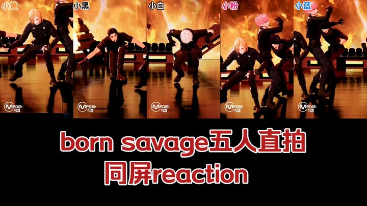 Plave’s “Born Savage” five-member side-by-side dance reaction (by an amateur dancer and amateur reac
