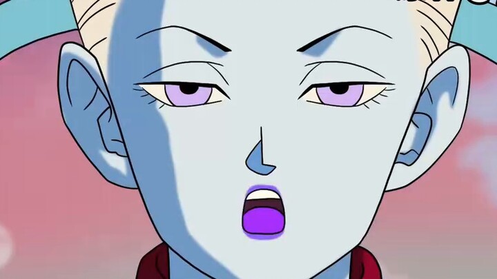 [Dragon Ball if Series 209] Beerus preaches to King Kai