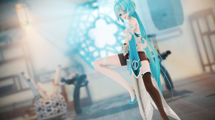 【MMD】Do you like the handsome Hatsune Miku♥ Hanhuang Jingnu Hatsune Miku War Dance