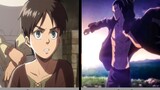 Changes in character appearance between Season 1 and Season 4 of Attack on Titan