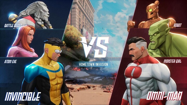 Invincible Vs Omni Man, Sebuah Pertarungan Yang Memang Sangat Brutal