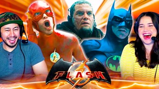 THE FLASH Final Trailer Reaction! | Ezra Miller | Michael Keaton | Ben Affleck | DC
