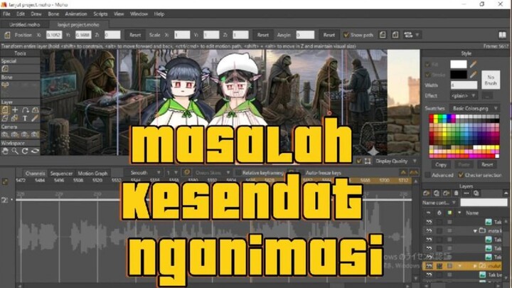nganimasi tapi rasanya kesendat sendat