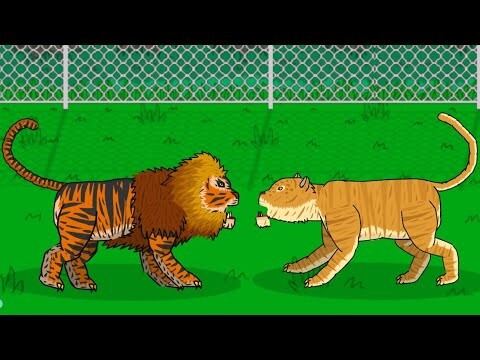 LIGER VS TIGON ANIMATION