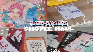 🖇️UNBOXING SHOPEE║UNBOXING MANGA NGÔN NGỮ YÊU THƯƠNG VÀ NHIỀU SÁCH ĐẾN TỪ AZ 💸✨