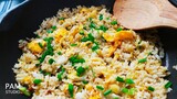 ข้าวผัดไข่ ไอเดียเมนูไข่ง่ายๆ อาหารงบประหยัด งบไม่เกิน 20 บาท Simple Egg Fried Rice | Pam Studio