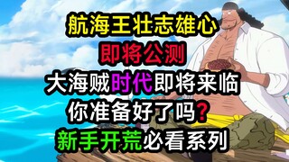 【航海王壮志雄心】公测新手开荒攻略详解，全体玩家看过来，一起赢在起跑线！！！