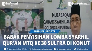 21 Grup Cabang Syarhil Qur'an MTQ ke 30 Sultra di Konawe Utara Sudah Tampil, Kata Ketua Dewan Juri