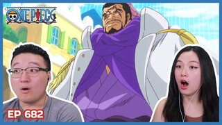 ADMIRAL FUJITORA ARRIVES!  | One Piece Episode 682 Couples Reaction & Discussion