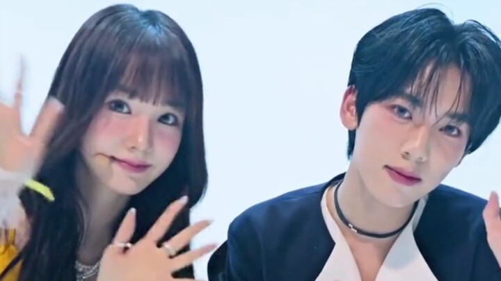 Kwon Na-yeon × Han Weichen “SWEAT + BLUSH” Cha~ These two are so cute!