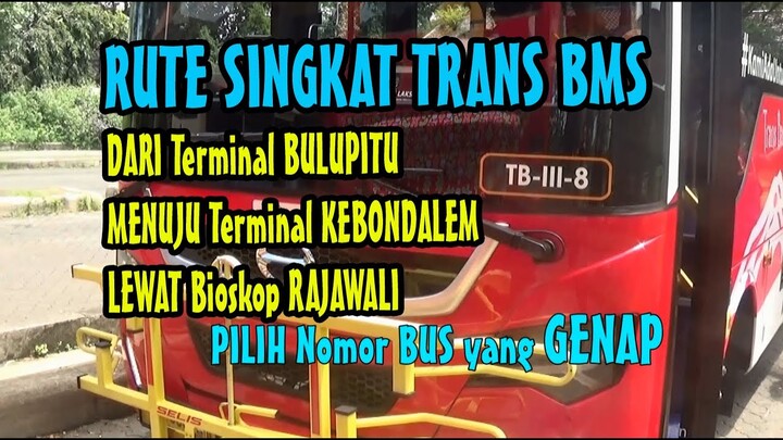 RUTE TERCEPAT TRANS BANYUMAS ke KEBONDALEM dari Terminal BULUPITU Purwokerto