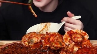 spicy mukbang