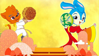 [Full version screen recording] "Rainbow Cat and Blue Rabbit" "Rainbow Cat" original voice actor "Fu