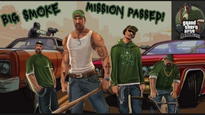 BIG SMOKE MISSION PASSED! | GTA SAN ANDREAS