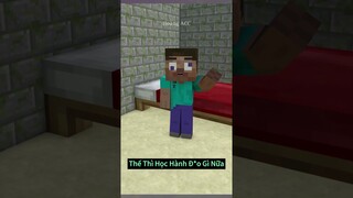 Đứa Con Trai Bất Ổn Nhất Minecraft Của Anh Đen Xì Xì 🤣 #shorts