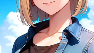 android 18 🔥 like and follow Animeoverdoze for more 👍🏼