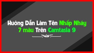 | Hướng dẫn cover bìa video nhấp nháy bảy màu cực chất!! 2019