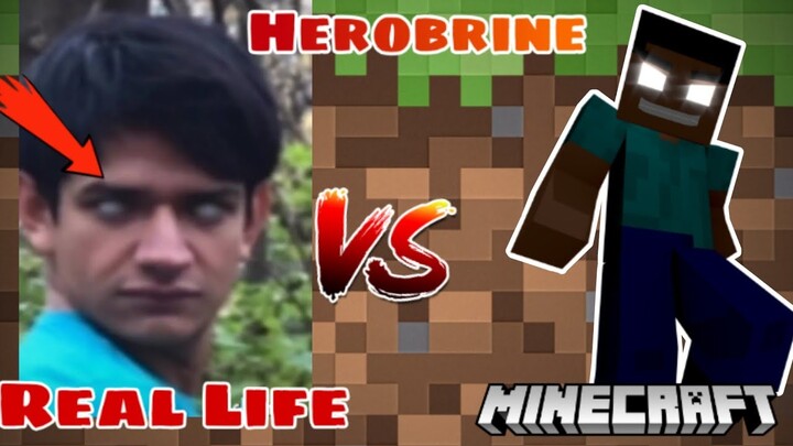 #110 Tik Tok Minecraft - Herobrine Ngoài Đời Thực Và Trong Game Khác Nhau Như Thế Nào ??
