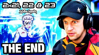 SEASON 2? DONE. Anime Newbie Reacts to Jujutsu Kaisen S2, Final 3 Eps