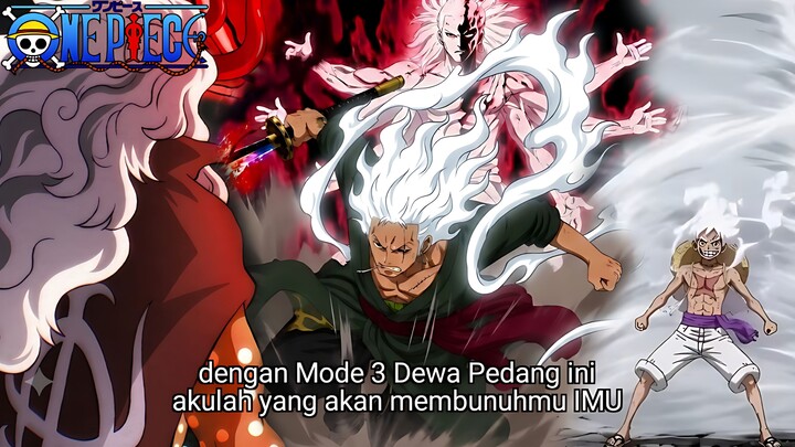 ONE PIECE TERBARU - AKHIRNYA ZORO MENGELUARKAN 3 DEWA DARI DALAM TUBUHNYA! IMU PANIK MELIHAT ITU