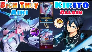 TOP Allian | Kirito Vs Airi Song Kiếm Vs Song Kiếm Cực Căng | Solo Map 1vs1✓