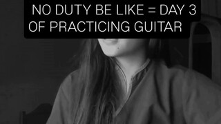 Line without a hook. Practice guitar 🎸.