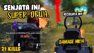 21 KILLS !! OP PARAH SENJATA INI BIKIN SQUAD MUSUH KEJANG KEJANG !!! - PUBG Mobile