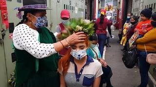 DOÑA ROSA, MARKET LIMPIA (Feria Libre Cuenca), SPIRITUAL CLEANSING, MASSAGE, ASMR