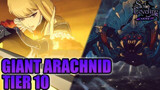 Encore Giant Arachnid Tier 10, 164k Power Clear | Solo Leveling: ARISE