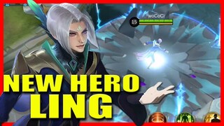 NEW HERO LING IS HERE 🟢 MLBB