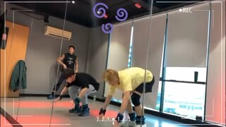 高卿尘尹浩宇在泰国的练习视频