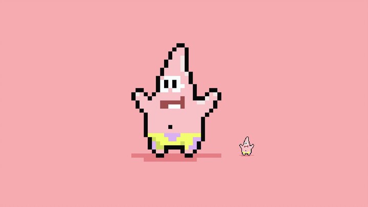 【PS Pixel Art】Patrick Star